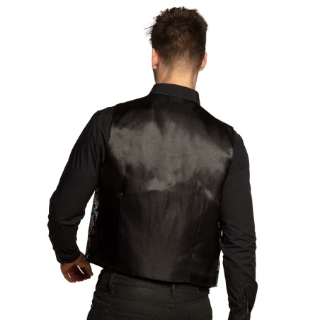 Pealuudega vest värviline atlas