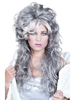 Jääkuninganna parukas lokkis