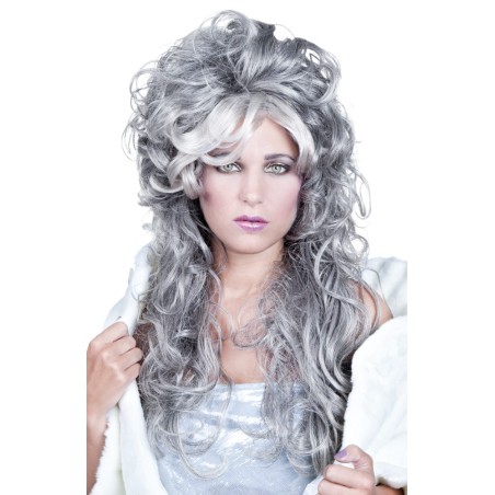 Jääkuninganna parukas lokkis