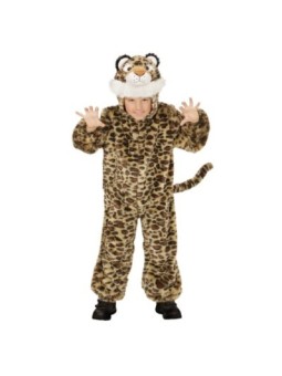 Leopard pehmes kostüümis 98