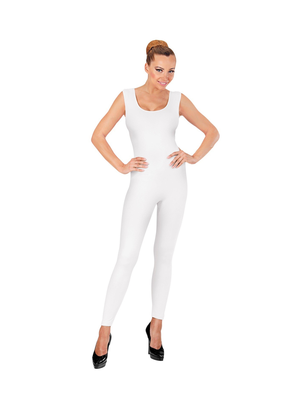 Varrukateta valge kombe bodysuit | Maskeraad