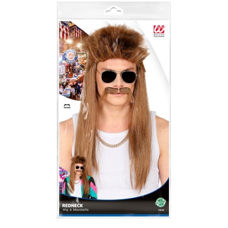 Redneck parukas ja vuntsid polübagis