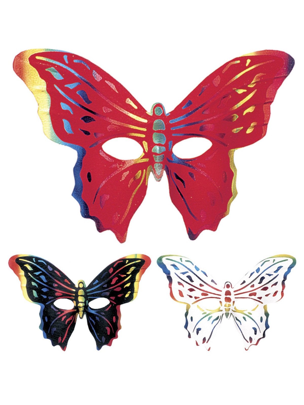 Mir? Eyemask 3 värvi perse: must, punane, valge