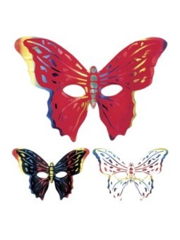 Näomask liblikas 3 värvi:...