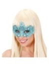 Helesinine pitsist mask kalliskividega | Maskeraad