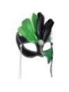 Must/roheline suurejooneline mask | Maskeraad