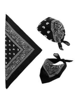 Must Bandana rätik 55x55 cm...