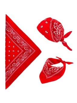Punane Bandana 55x55 cm -...