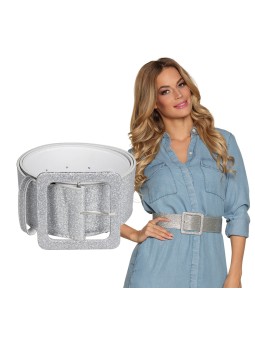 Hõbedane sädelev vöö- 5,5cm...